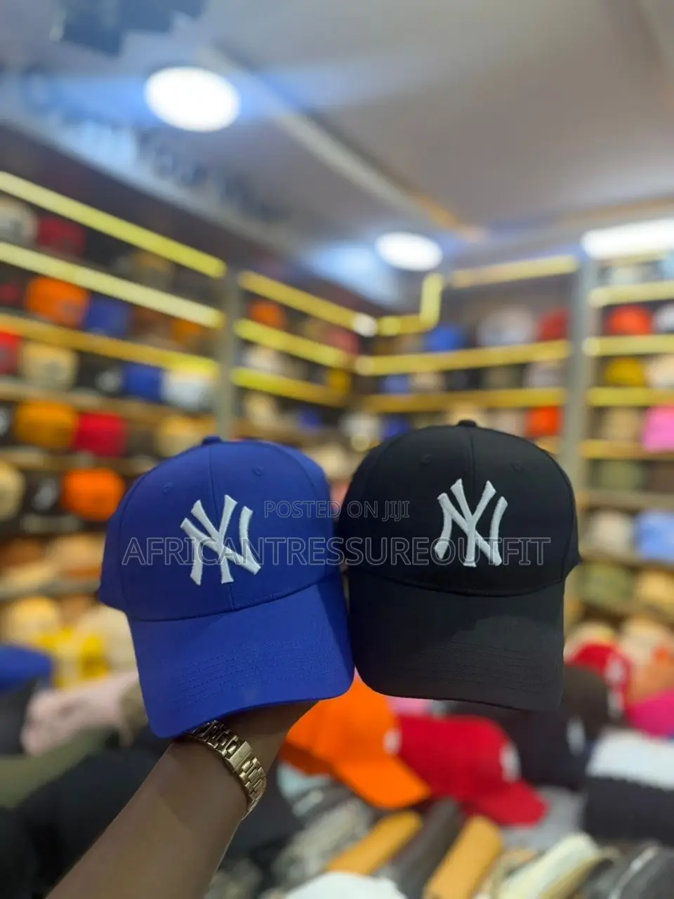 New York Industry Baseball Caps
