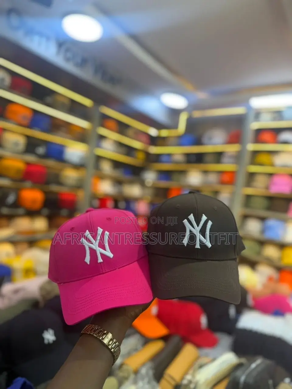 New York Industry Baseball Caps