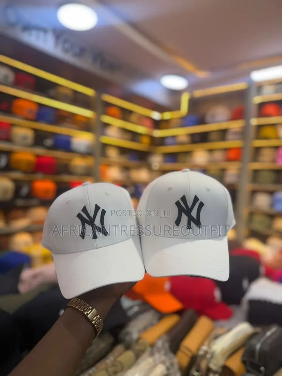 New York Industry Baseball Caps