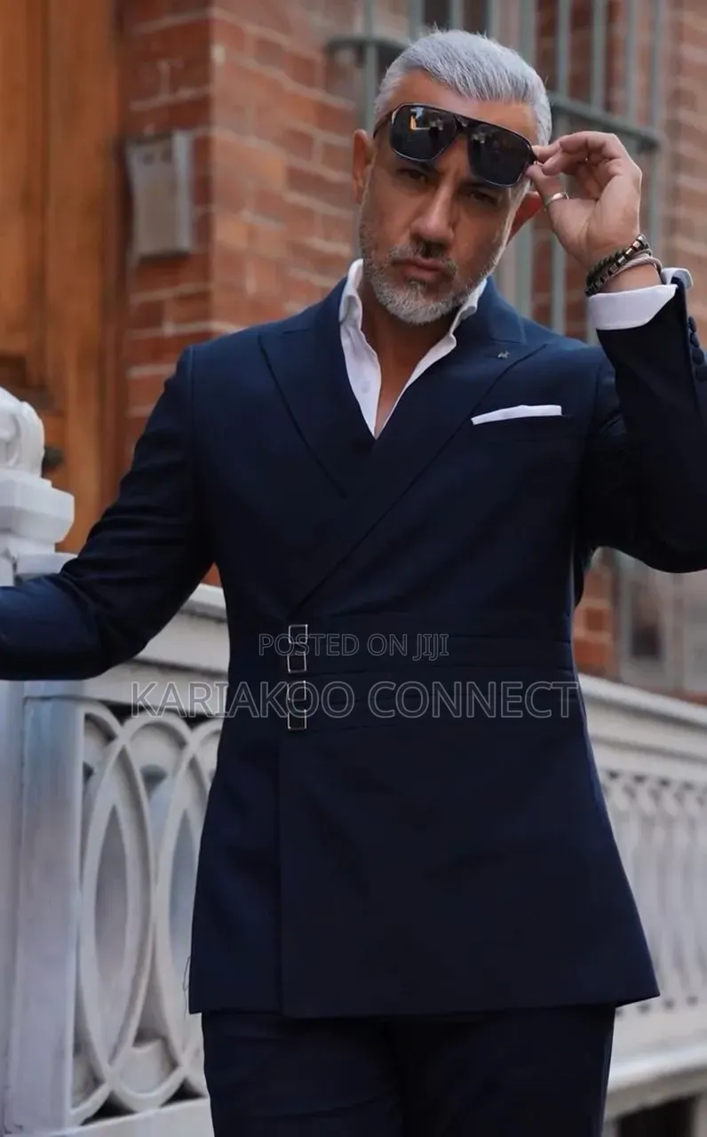 Blue Walk Beyond Limits Suit
