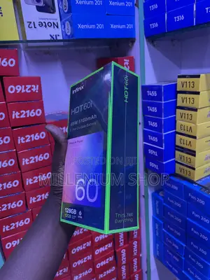 New Infinix Hot 60i 128 GB Black