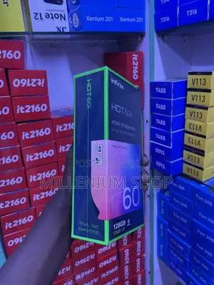 New Infinix Hot 60i 128 GB Black