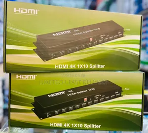 HDMI Splitter 1x10 Management –Distribute Video to 10 Displays Signage