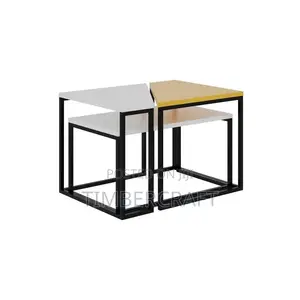 Ohlady Coffee Table White-Mustard
