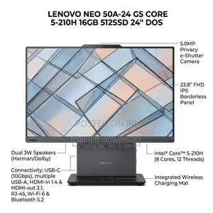New Desktop Computer Lenovo 16GB Intel Core i5 SSD 512GB