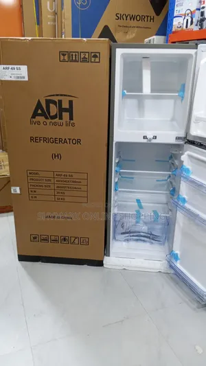 Adh Refrigerator Double Door 170l (Arf 69 Ss) 170l