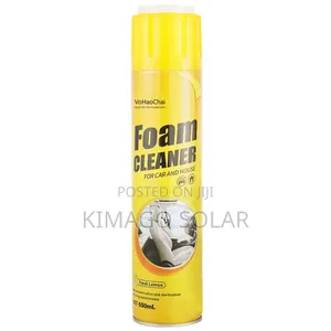 Foam Cleaner 650ml Safisha Sofa Na Viti Vya Gari Bila Hali Ya Maji!