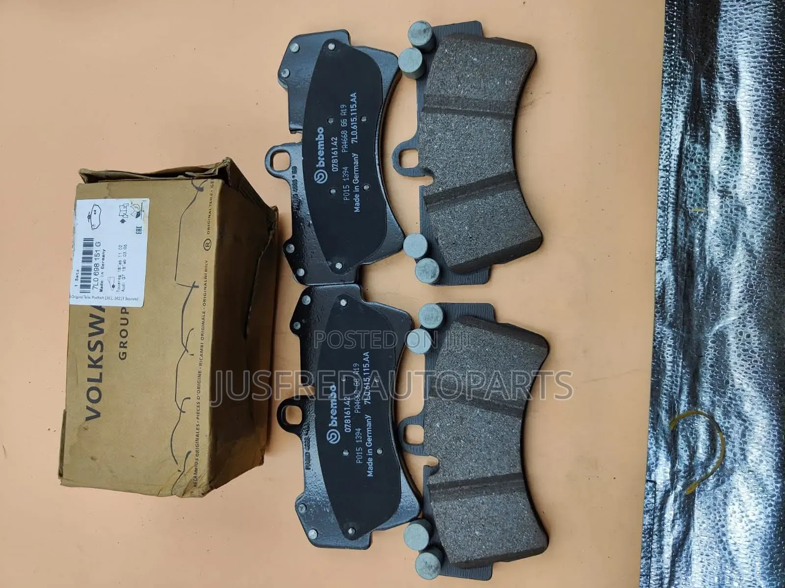 Audi  Q7 2018 Brake Pads