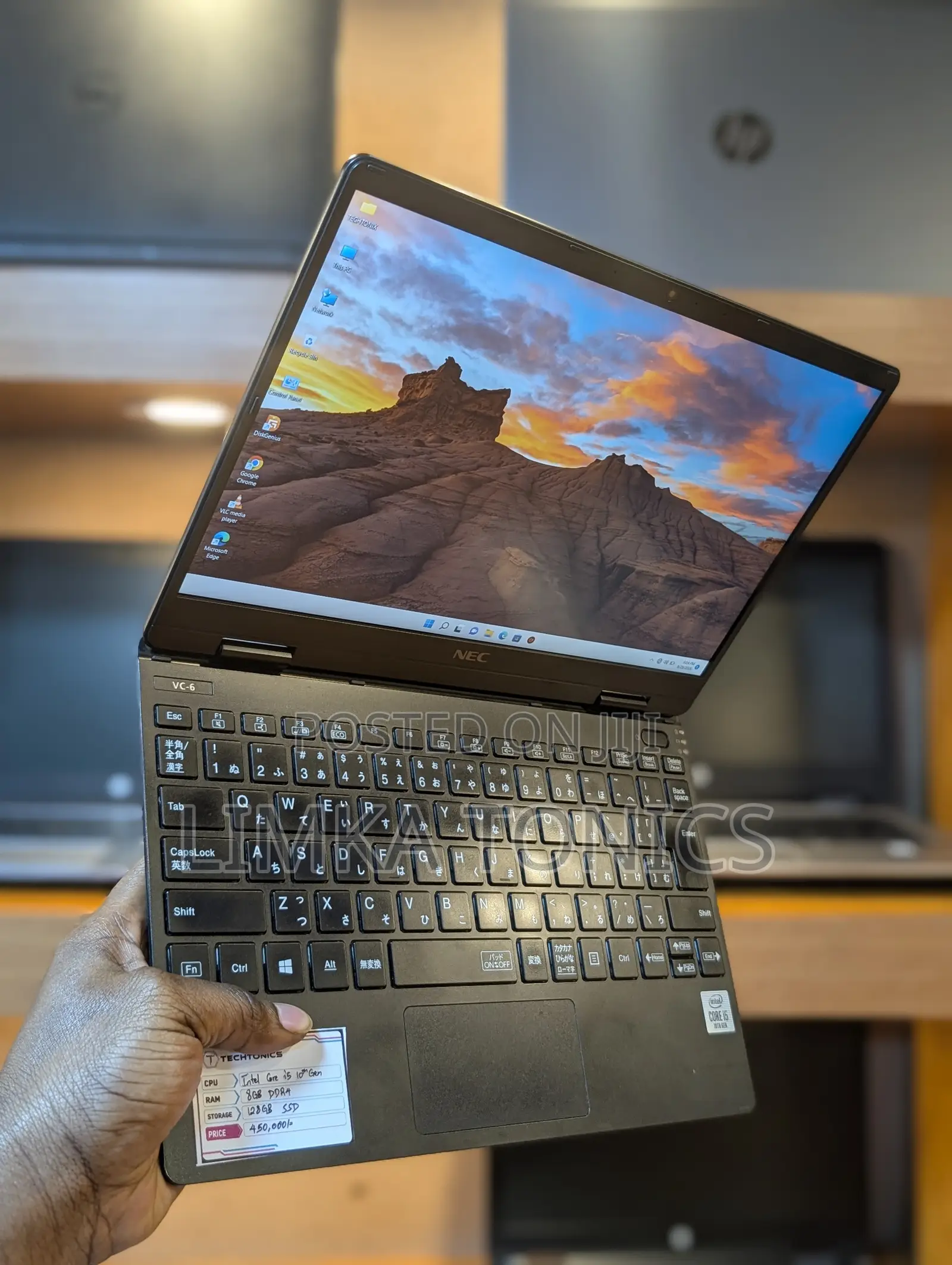 New Laptop NEC 8GB Intel Core i5 SSD 128GB