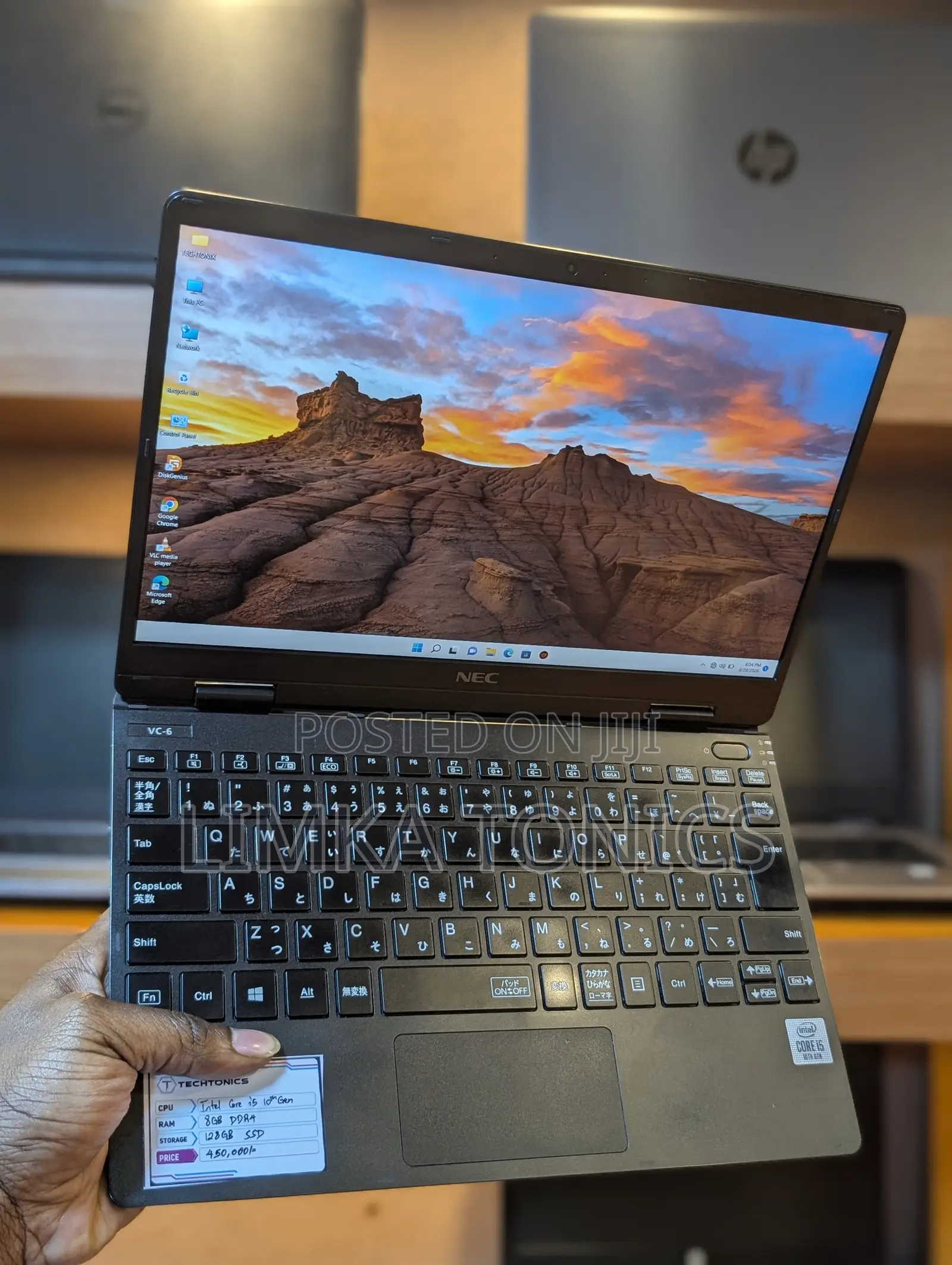 New Laptop NEC 8GB Intel Core i5 SSD 128GB