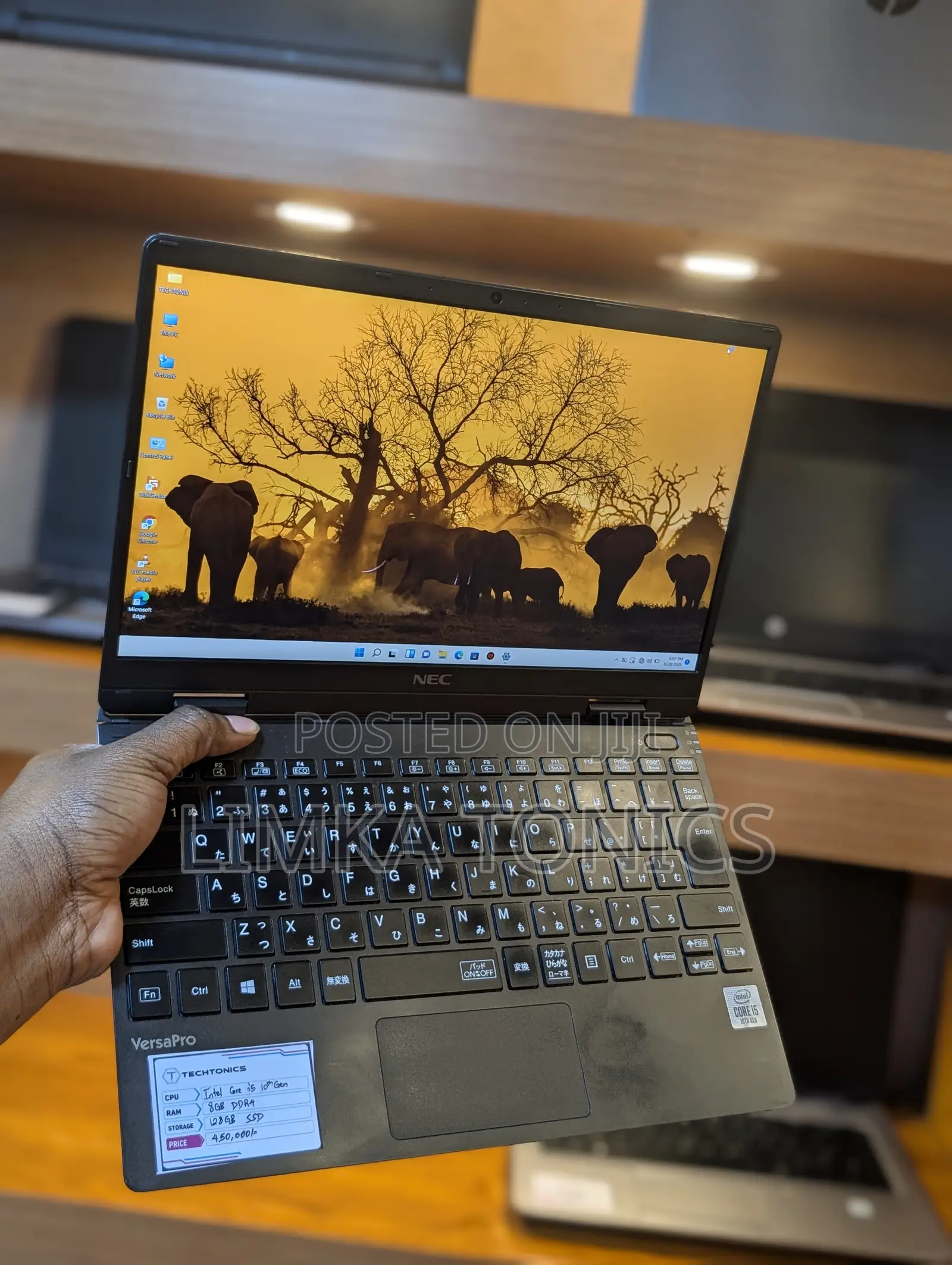 New Laptop NEC 8GB Intel Core i5 SSD 128GB
