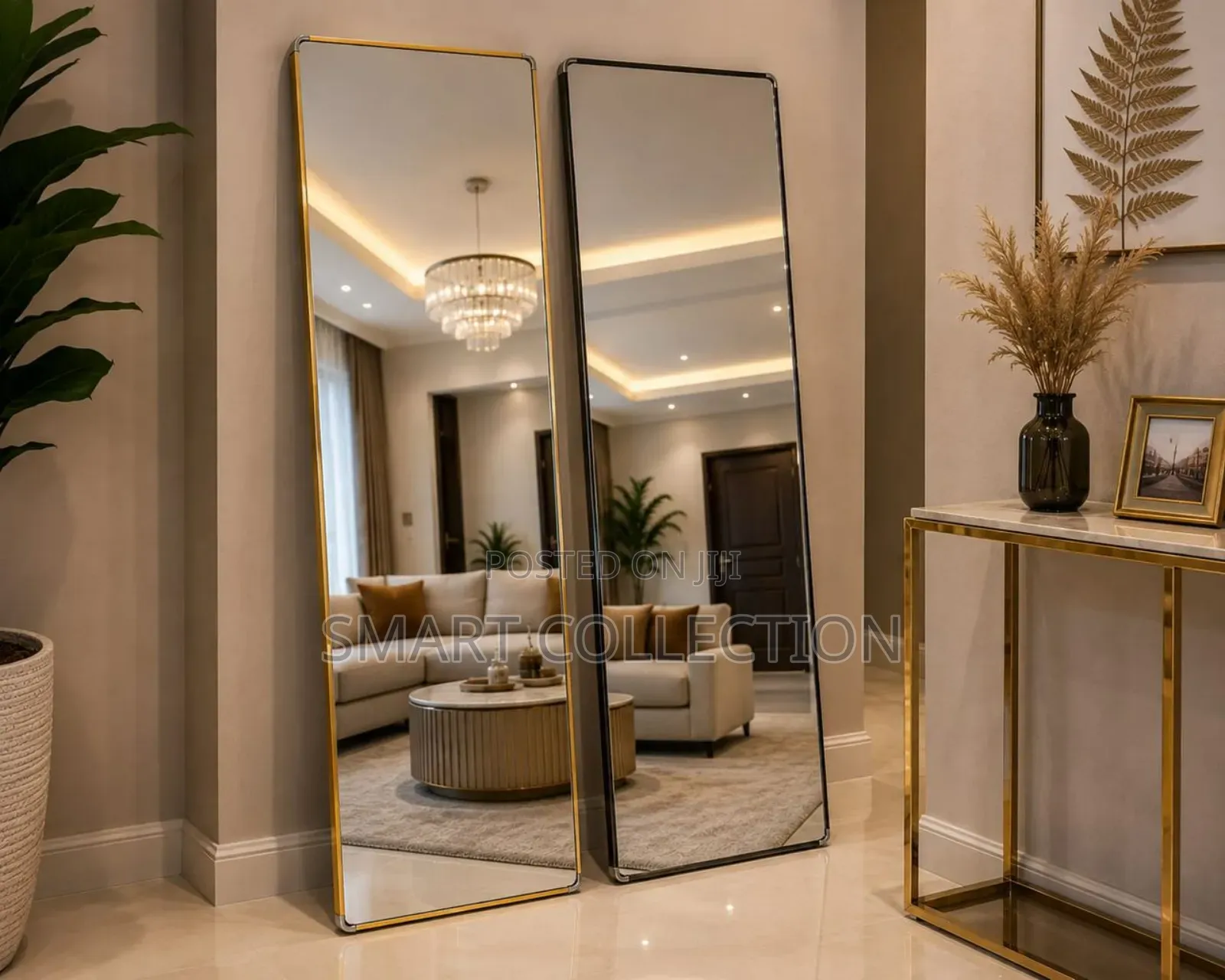 *#Floor Mirrors With Stand
Colors:Gold & Black