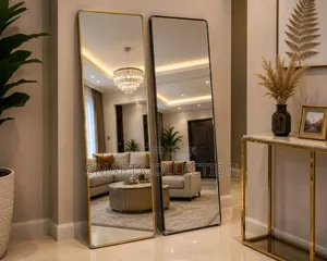 *#Floor Mirrors With Stand
Colors:Gold & Black