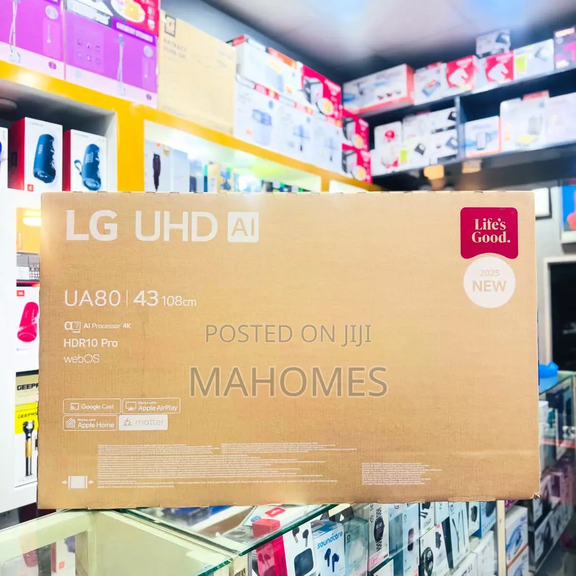 LG 43-Inch Ua80 Series 4k Uhd Ai Smart