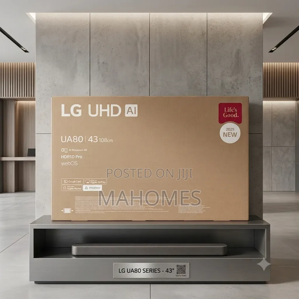 LG 43-Inch Ua80 Series 4k Uhd Ai Smart