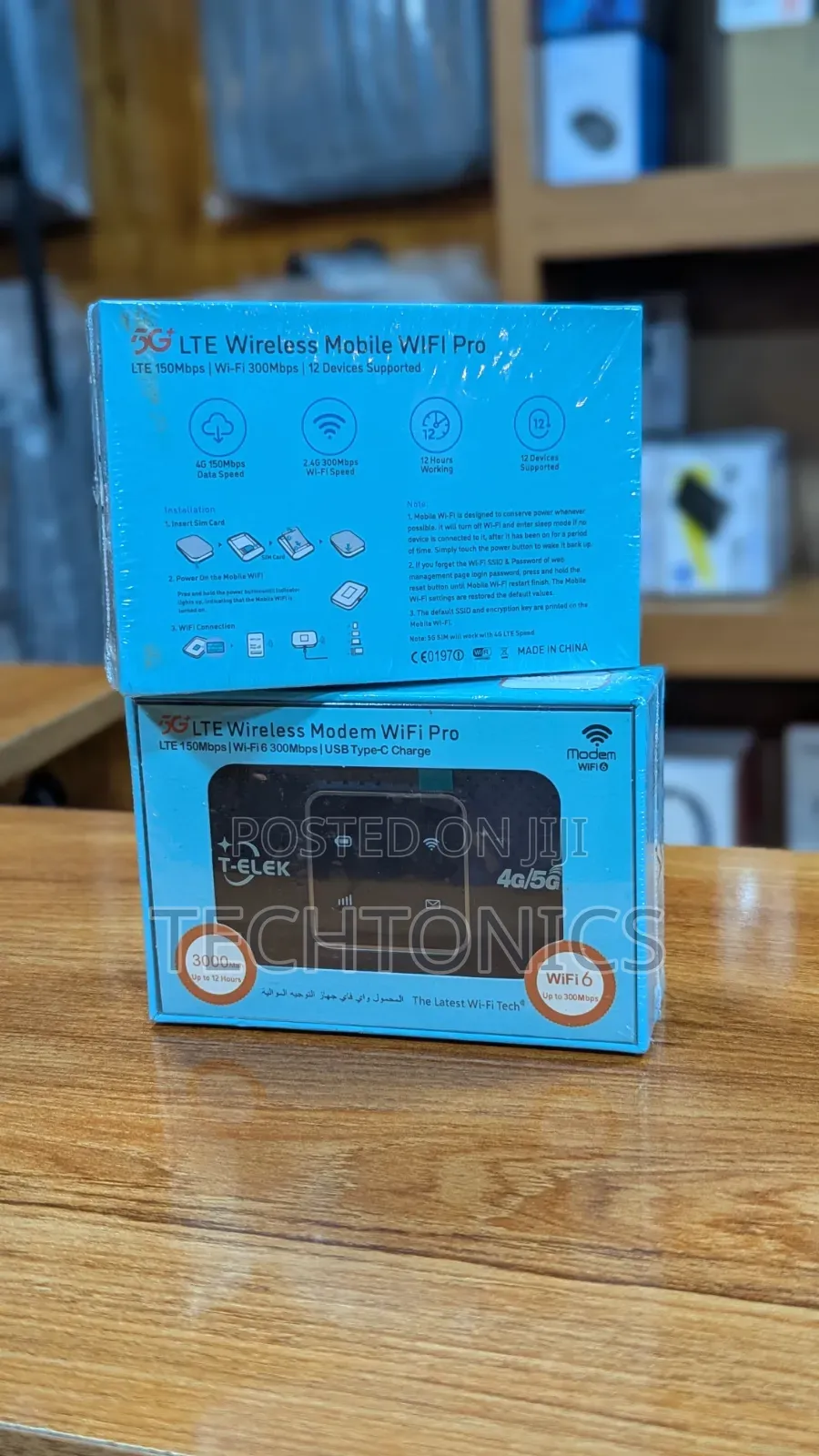 🔥📡 T-Elek — 4g Lte Mobile Wifi Router 📡🔥