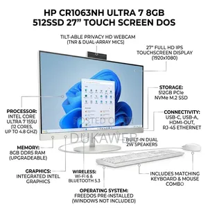 New Desktop Computer HP 8GB Intel Core Ultra 7 SSD 512GB