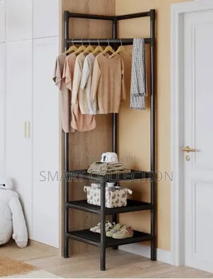 New Simple Corner Floor Clothing Rack