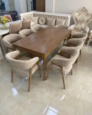Dinning Table 6 Seaters Available on Sale  Hardwood Muninga