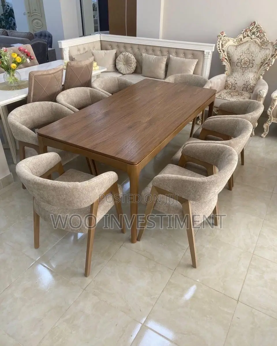Dinning Table 6 Seaters Available on Sale  Hardwood Muninga