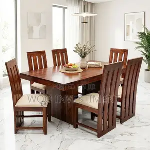 Dinning Table 6 Seaters Available on Sale  Hardwood Muninga