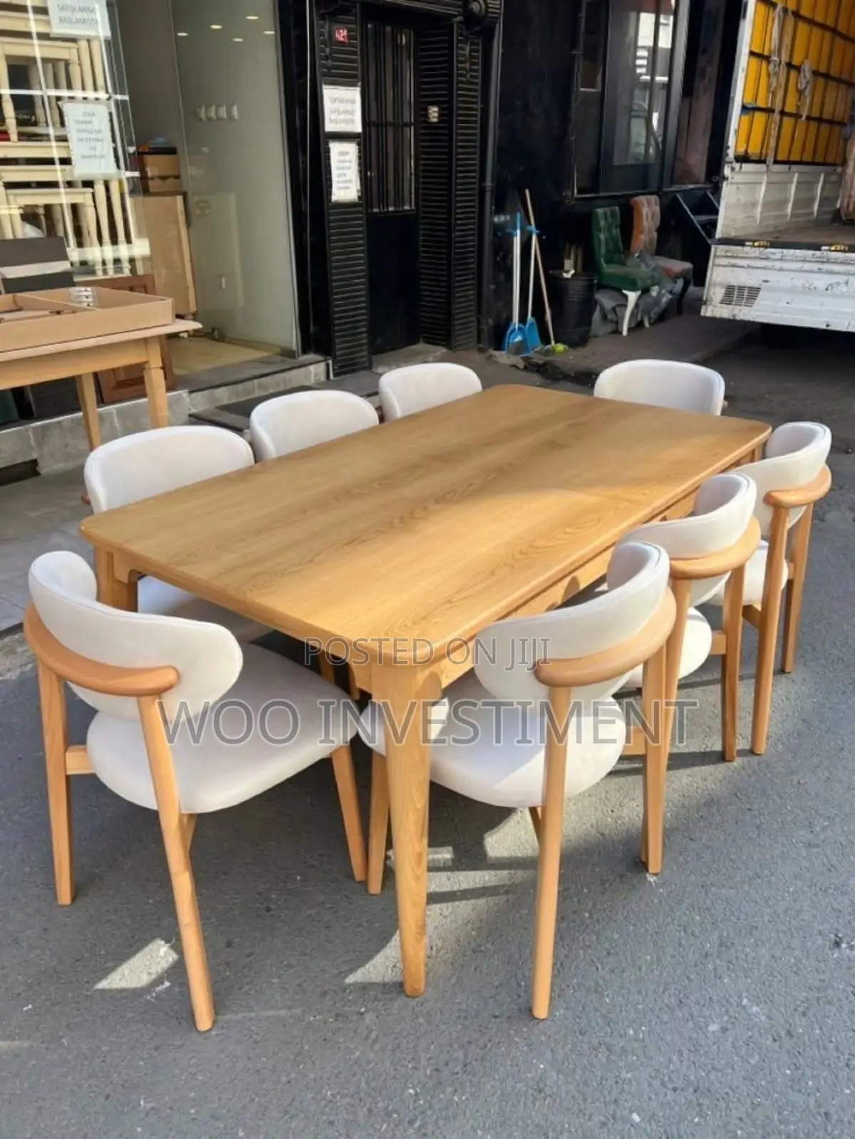 Dinning Table 6 Seaters Available on Sale  Hardwood Muninga