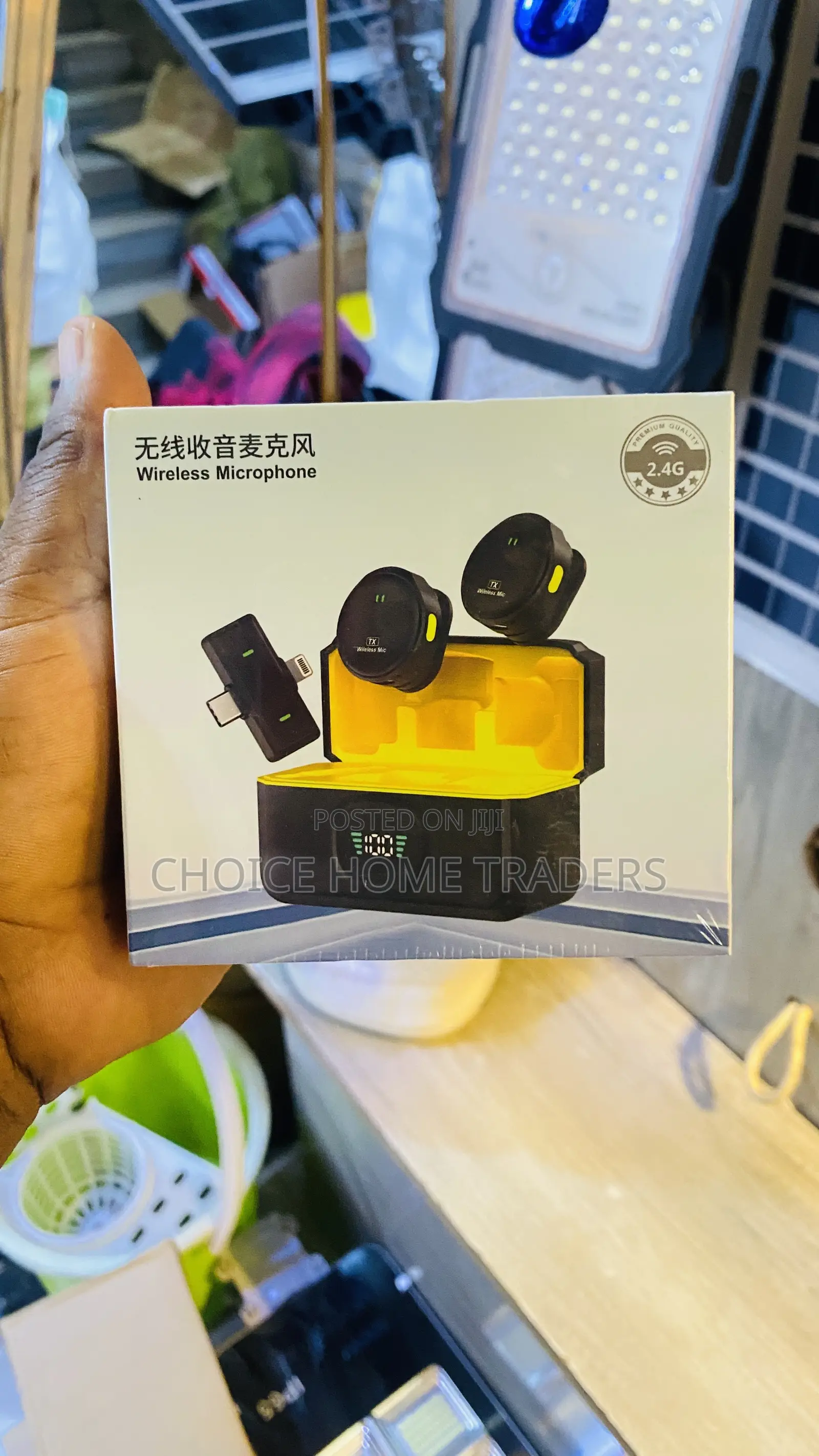 Wireless Microphone (USB iPhone& Tochi