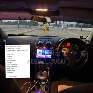 Nissan Dualis 2007 Black