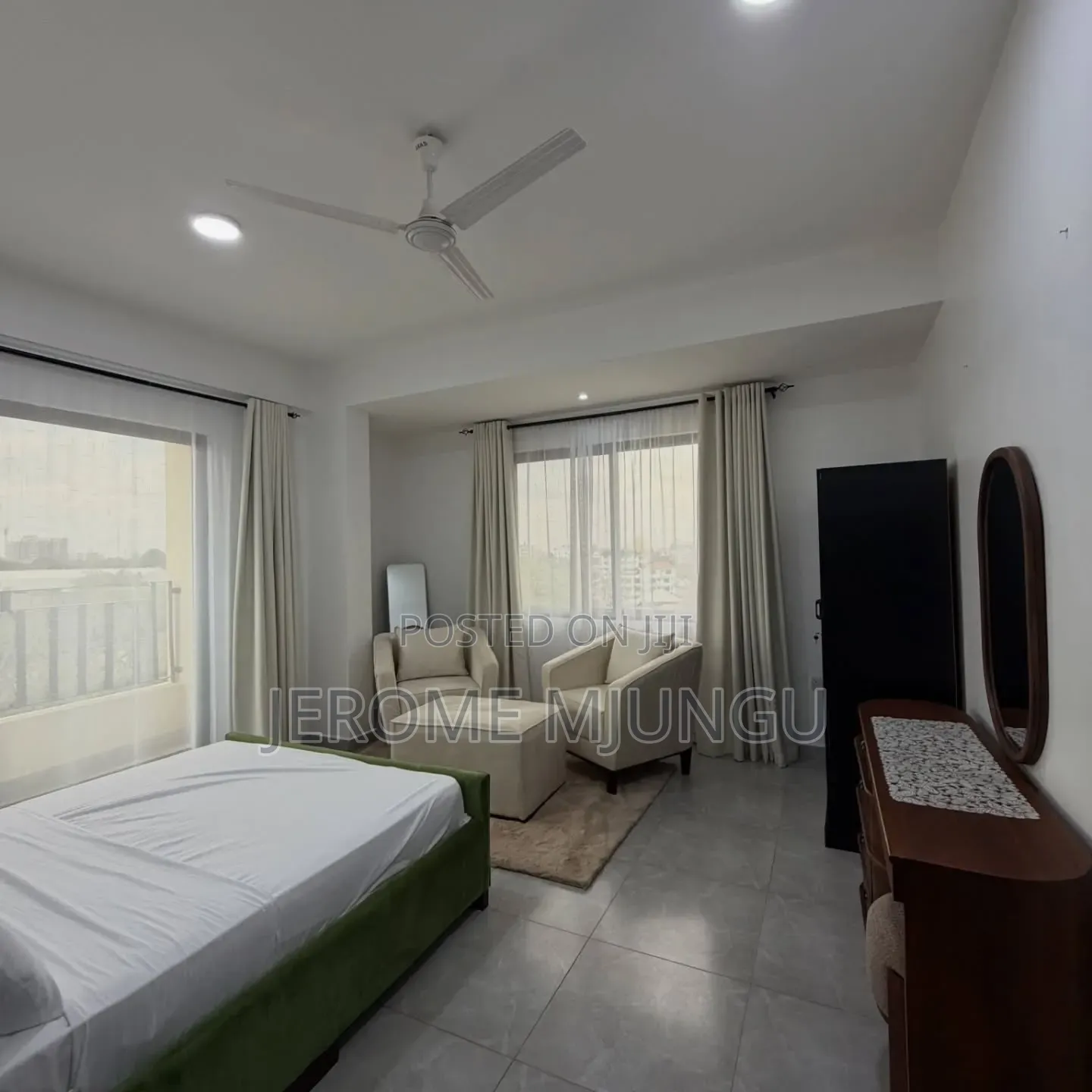 Furnished 1bdrm Apartment in Msasani for rent