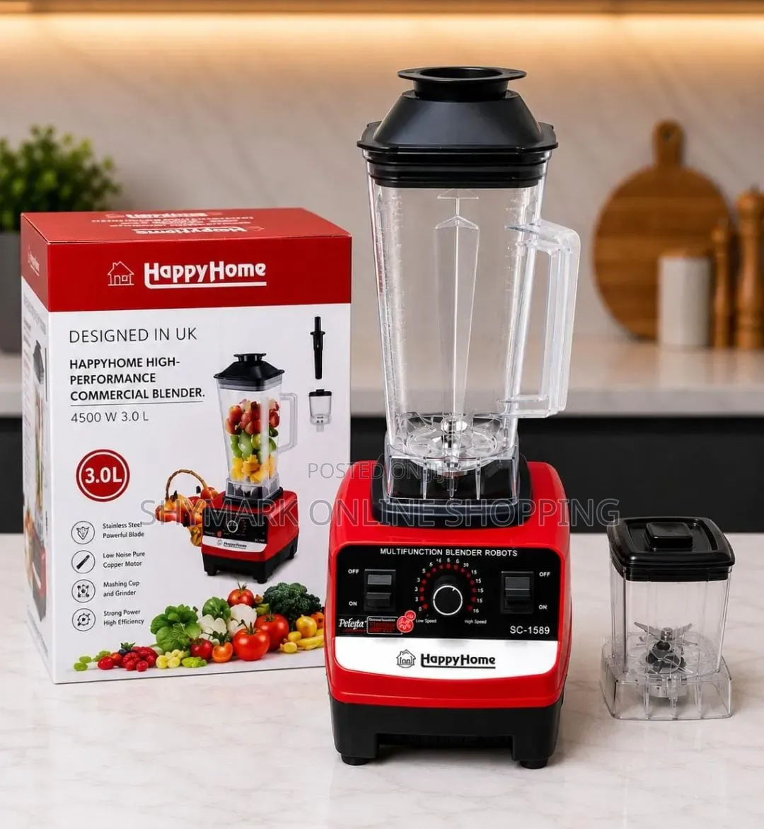 Happyhome 2 in 1 Commercial Blender