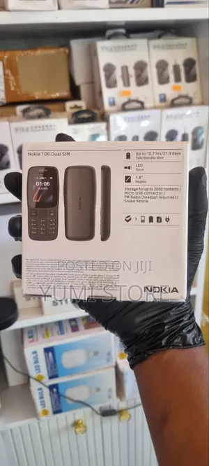New Nokia 106 Black