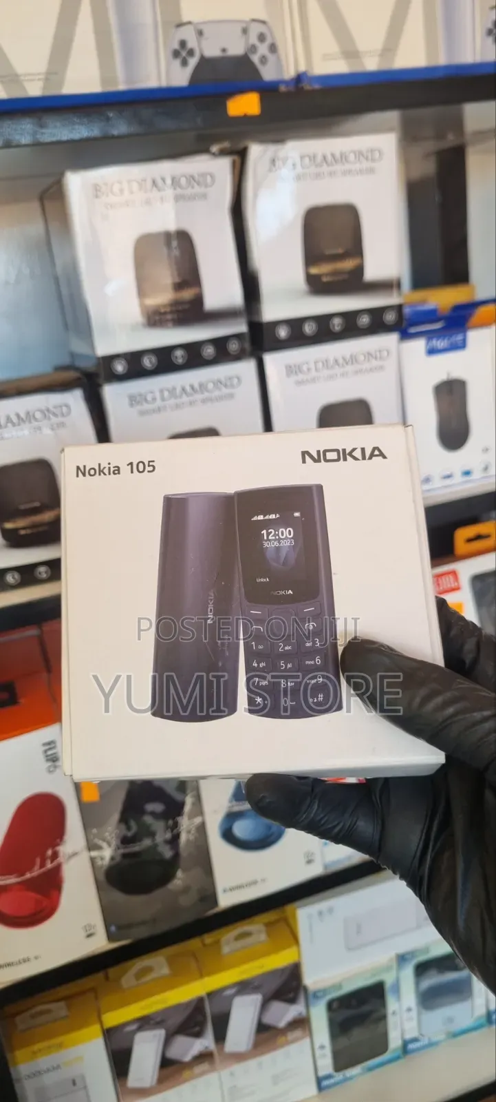 New Nokia 105 Black