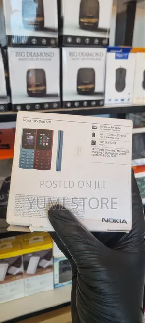 New Nokia 105 Black