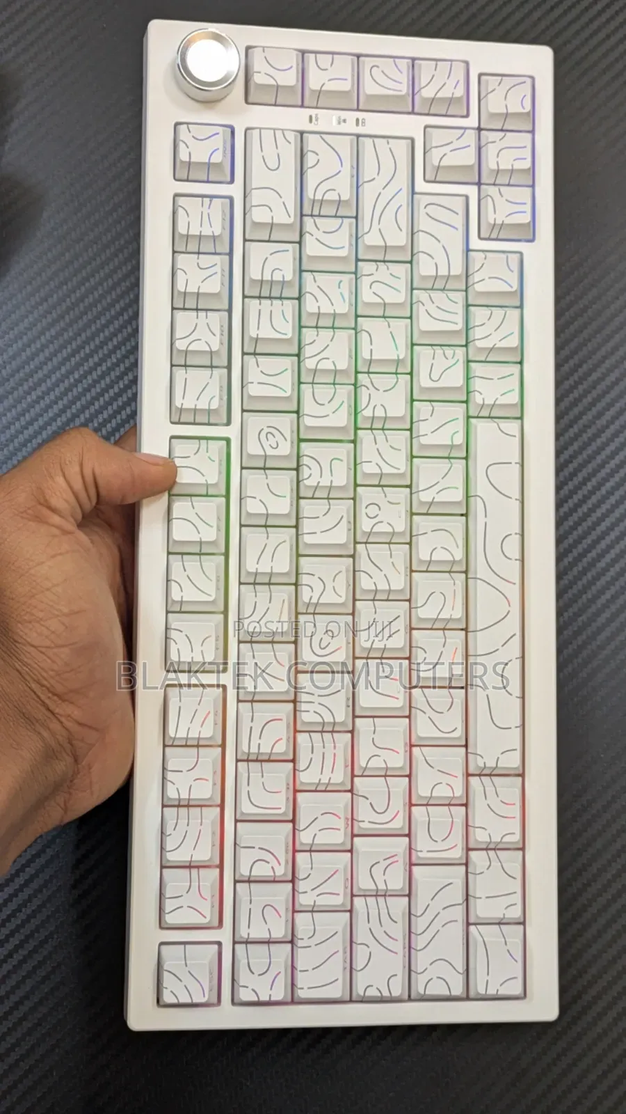 White Mechanical Keyboard