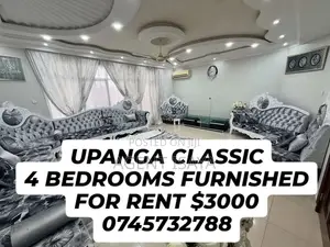 Furnished 4bdrm Apartment in Upanga East for rent