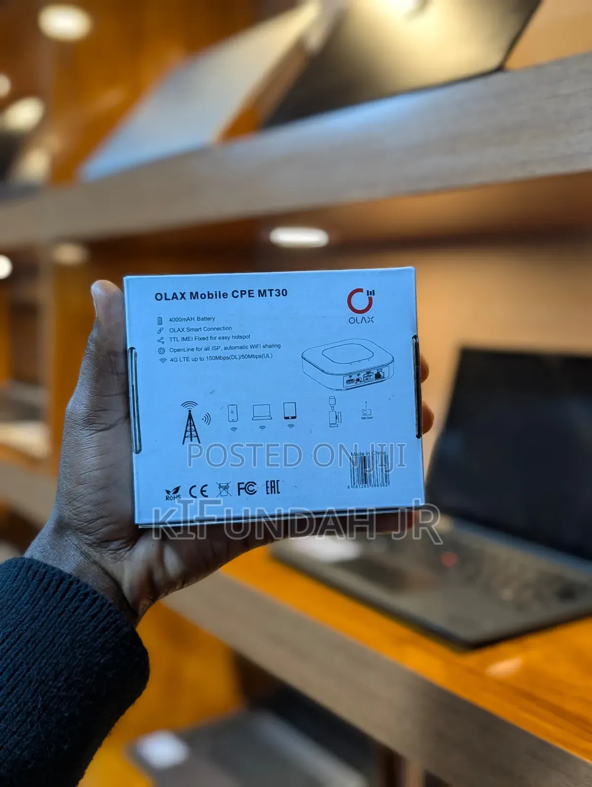 🔥📡 Olax Mt30 — Powerful Wifi, Anywhere You Go! 🚀