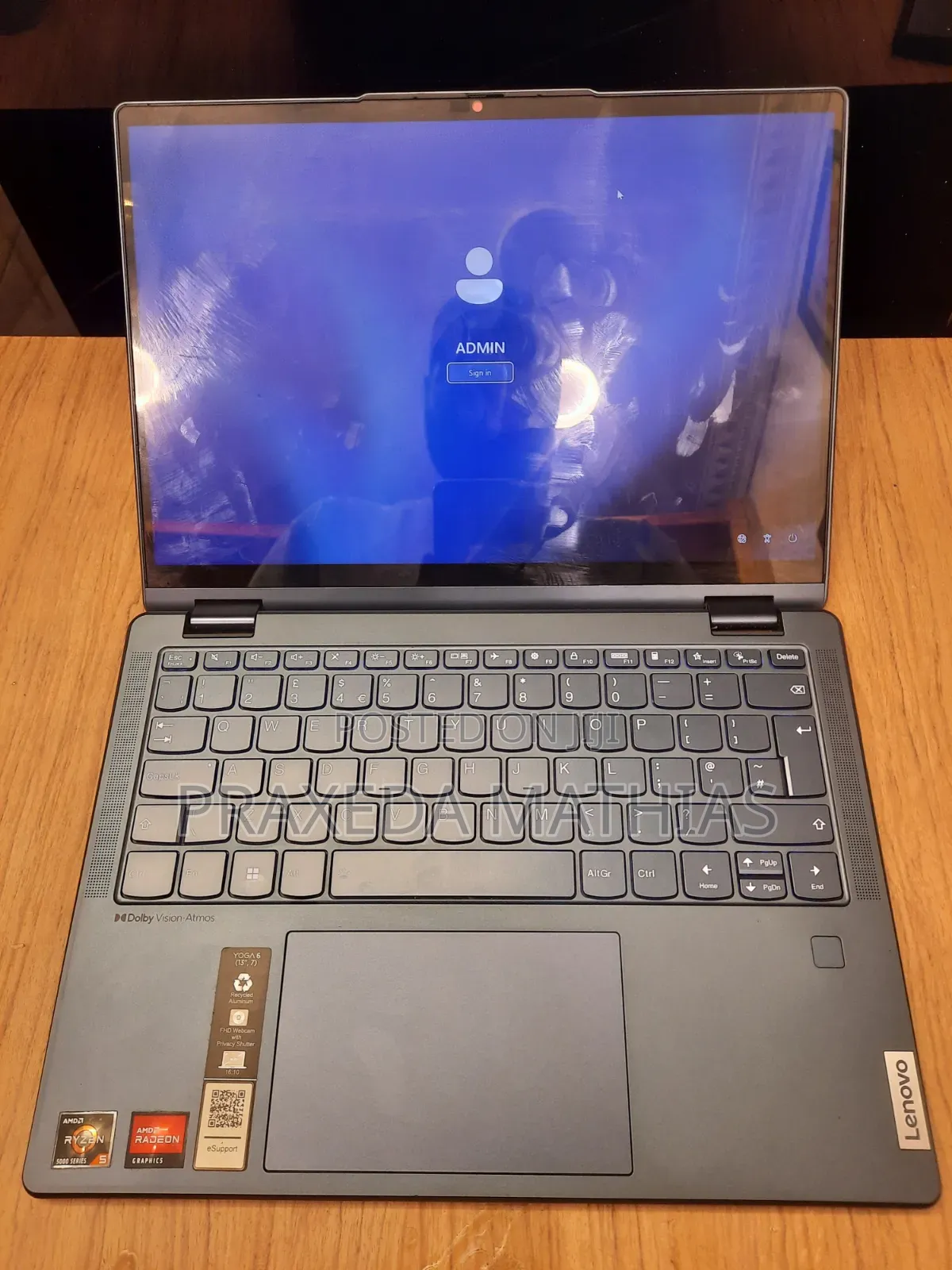 Laptop Lenovo 8GB AMD Ryzen 5 SSD 512GB