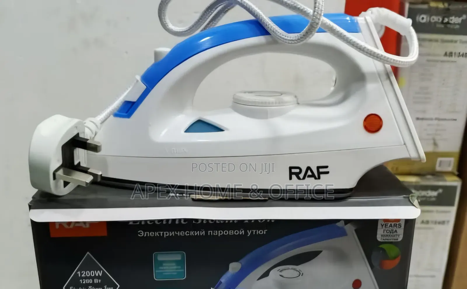 RAF Electric Steam Iron