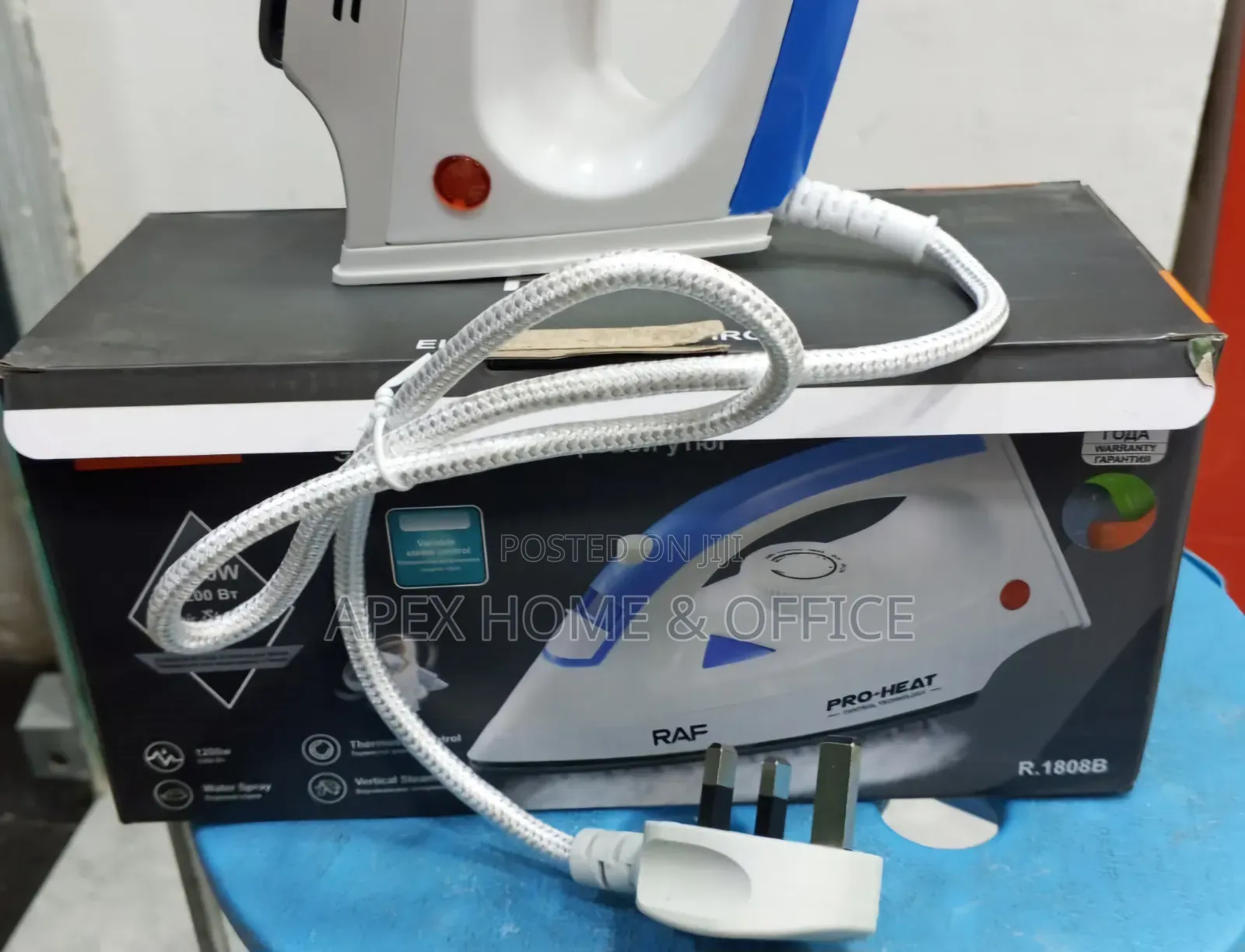 RAF Electric Steam Iron