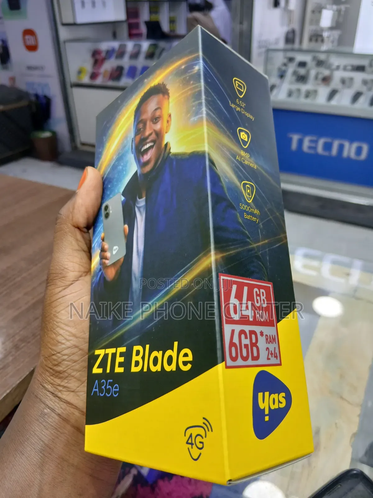 New ZTE Blade A35 64 GB Silver