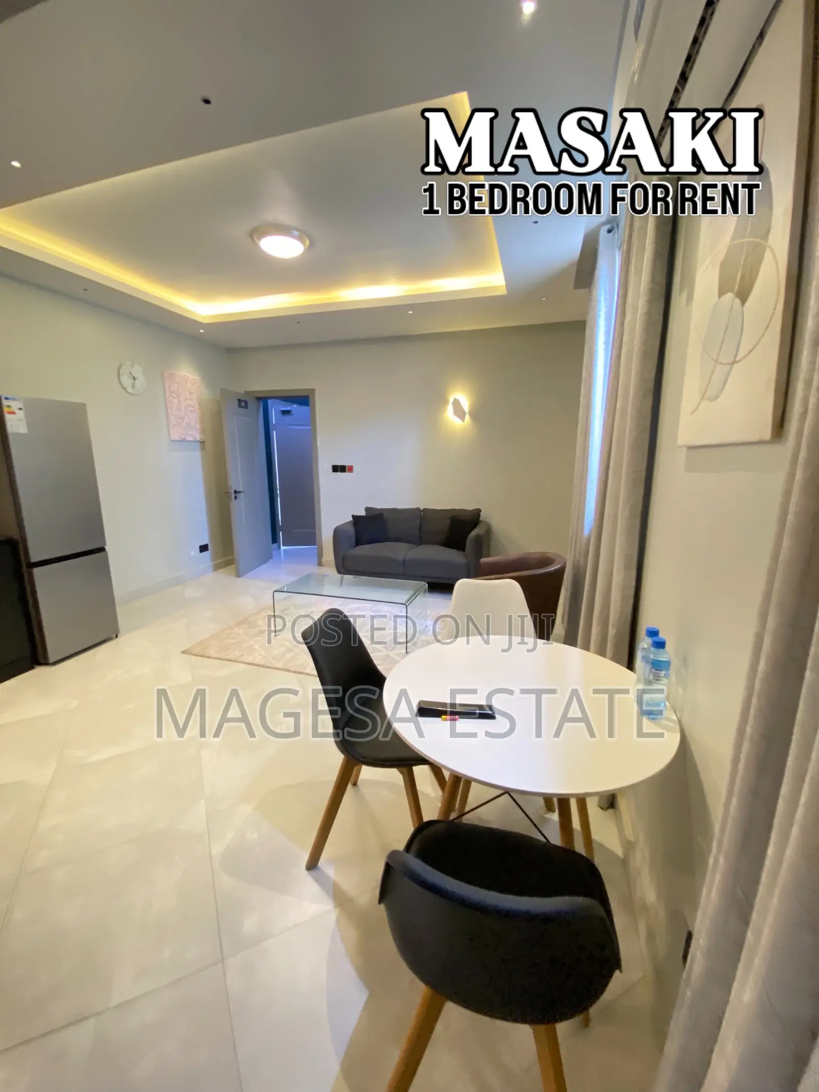 Furnished 1bdrm Apartment in Masaki for rent