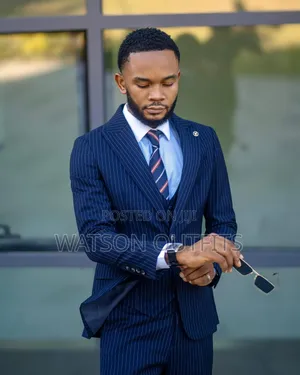 Suti Kali Za Mistari Classic or Classy Stripes Men's Suits