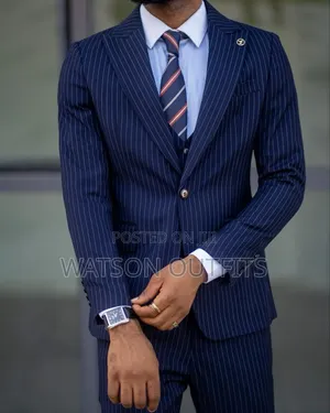 Suti Kali Za Mistari Classic or Classy Stripes Men's Suits