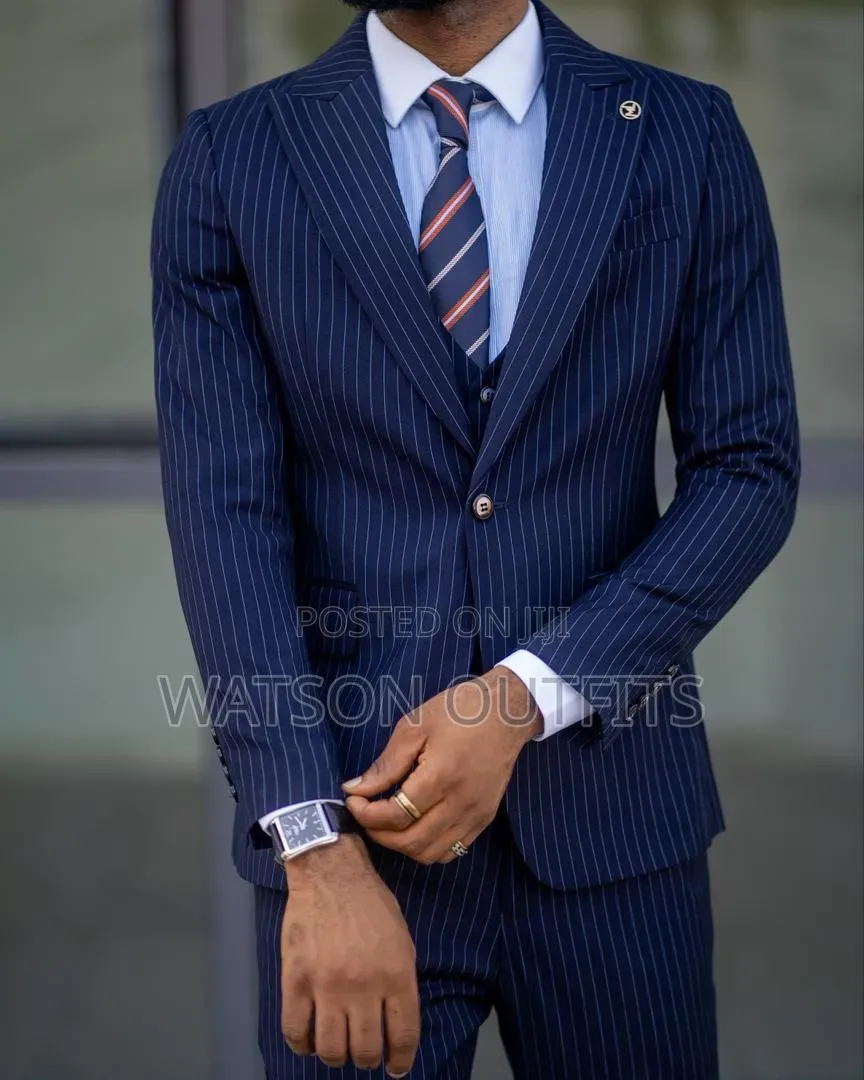 Suti Kali Za Mistari Classic or Classy Stripes Men's Suits