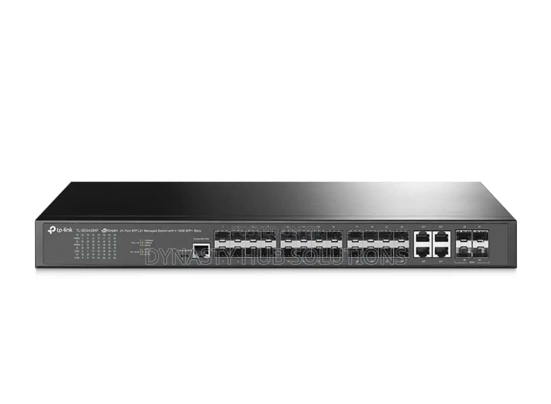 SG3428XF Omada 24-Port SFP L2+ Managed Switch With 4 10GE SFP+ Slots