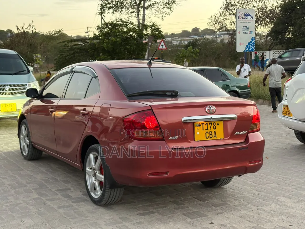 Toyota Allion 2005 Red