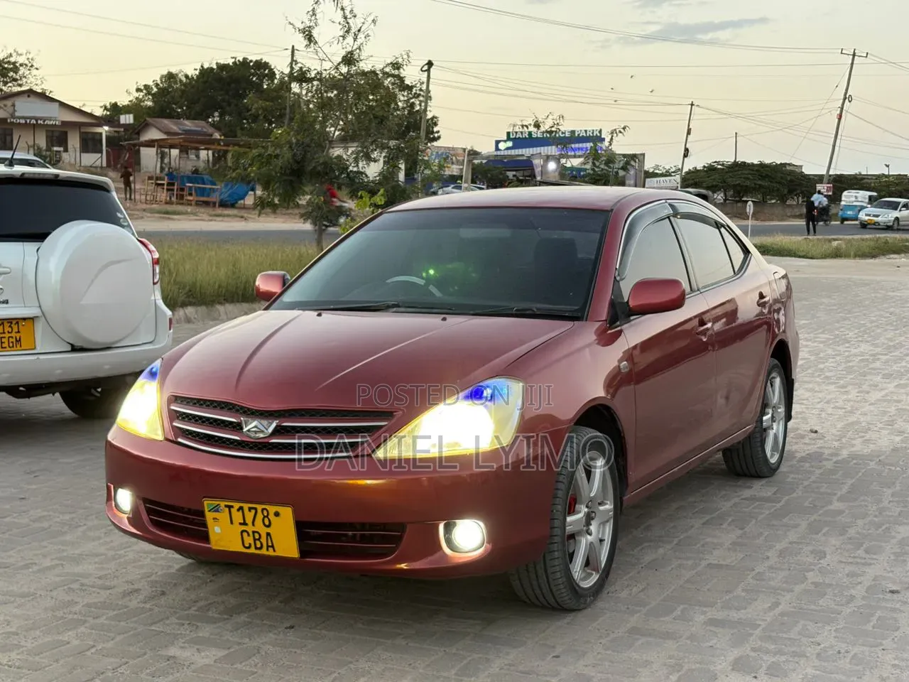 Toyota Allion 2005 Red
