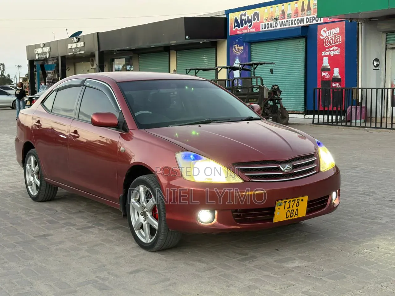 Toyota Allion 2005 Red