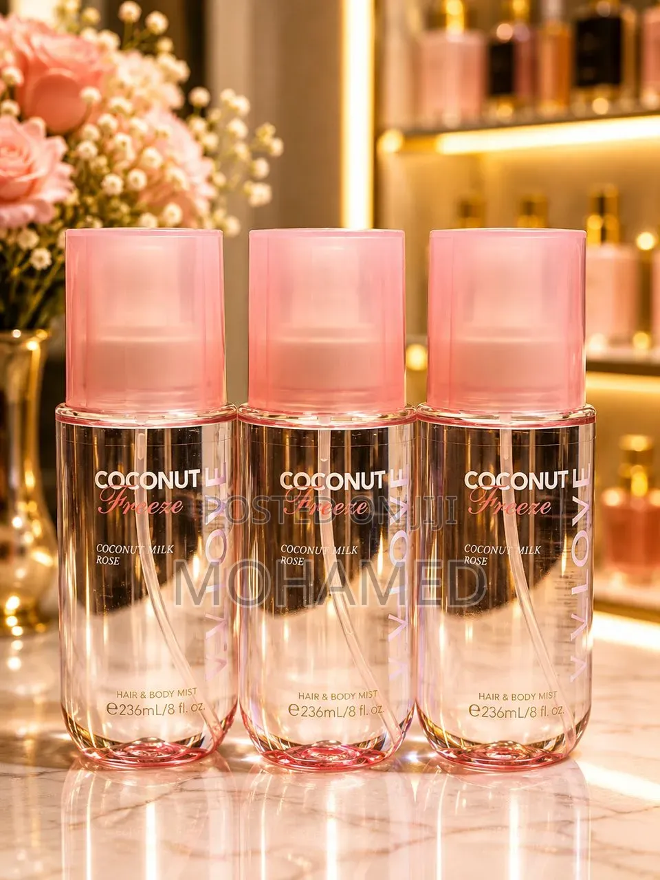 Coconut Milk Rose – Hair & Body Mist