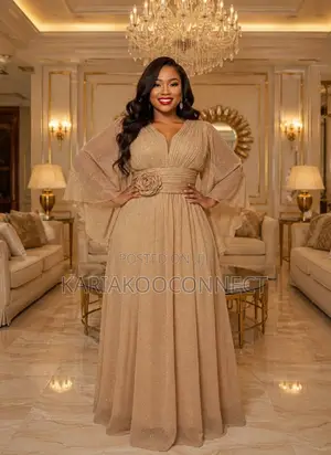 Glamorous Sparkle Maxi Gown